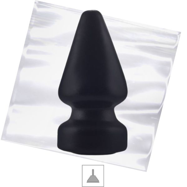 Plug PVC Gigante Com Ventosa (PLUG18) - Preto