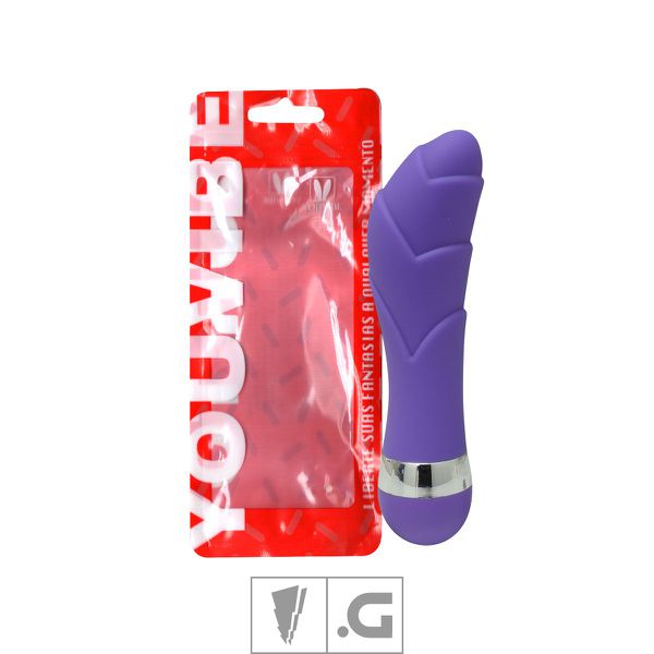 Vibrador G-SPOT Com Relevos VP (PS005D-ST429) - Roxo