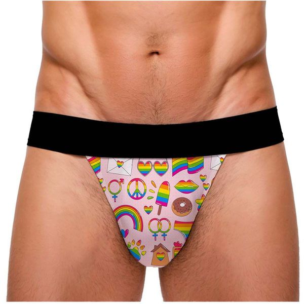 Cueca Jockstrap Pride Paz (PS1169) - Padrão