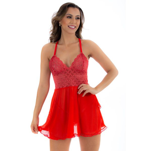 *Camisola Secret (PS8117) - Vermelho
