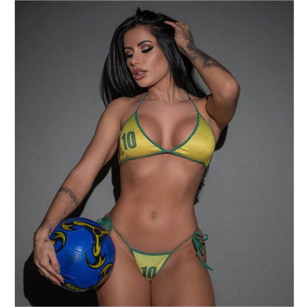 Fantasia Torcedora Brasileirinha (PS9500) - Padrão