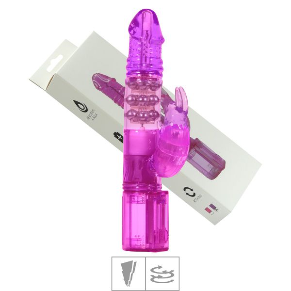 Vibrador Rotativo Multivelocidades Bichinhos VP (RT009C-ST236) - Rosa