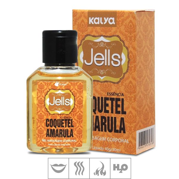 *Gel Comestível Jells Hot 30ml (ST106) - Coquetel Amarula