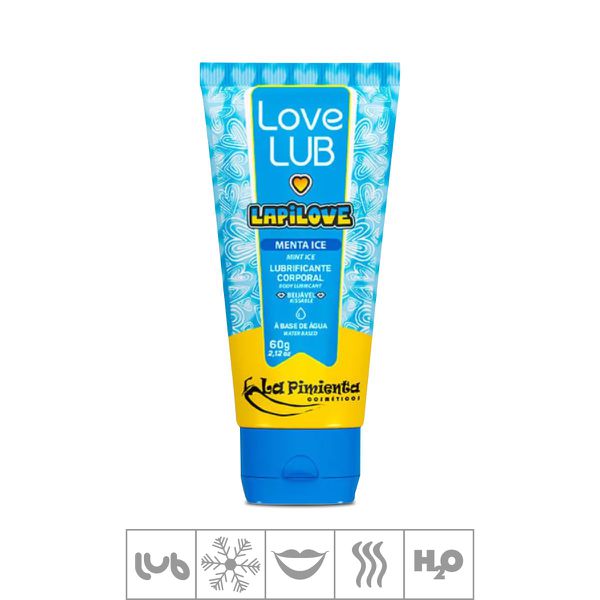 Lubrificante Beijável Love Lub Lapilove 60g (ST108-ST903) - Menta Ice