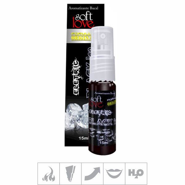 **Excitante Beijável Eletric 15ml (ST173) - Black Ice