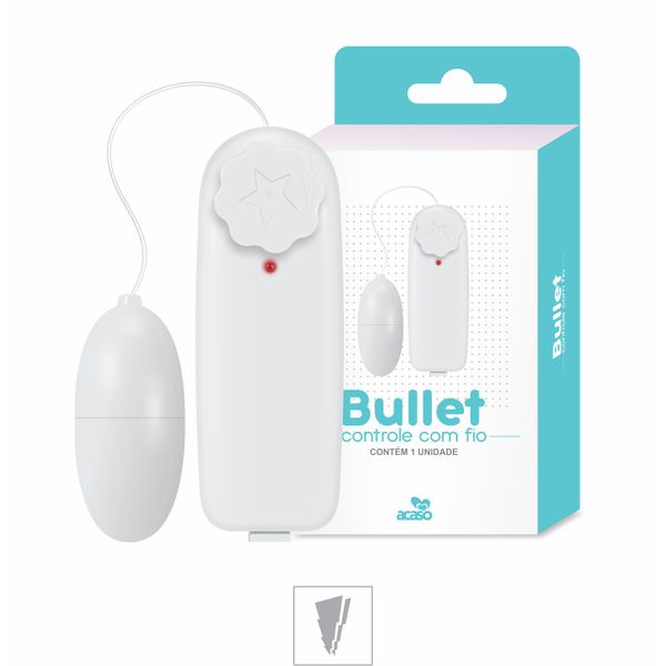 Ovo Vibratório Bullet Acaso (ST407) - Branco