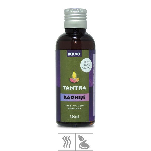 *PROMO - Óleo Para Massagem Tântrica Tantra 120ml Validade 08/24 (ST450) - Radhije