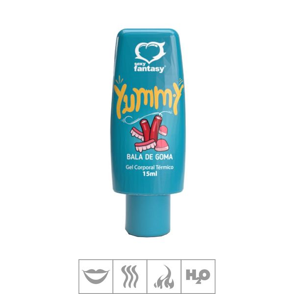 Gel Comestível Yummy Hot 15ml - (ST592) - Bala de Goma