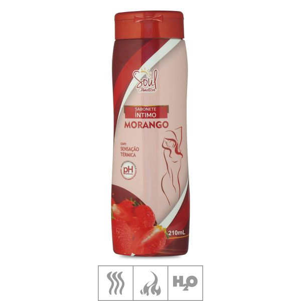 *Sabonete Íntimo Feminino Soul Cosm.210ml (ST659) - Morango