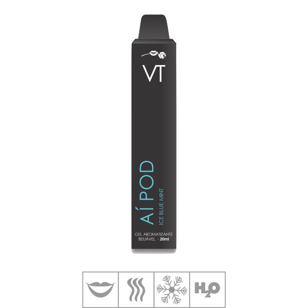 *PROMO6 - Gel Comestível Aí Pod Ice 20ml Validade02/26 (ST901) - Ice Blue Mint