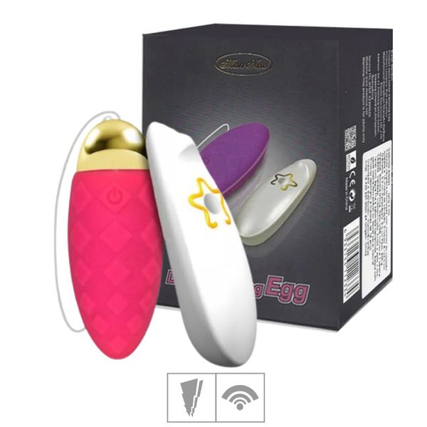 Cápsula Vibratória Com Controle Man Nuo (ST922) - Rosa