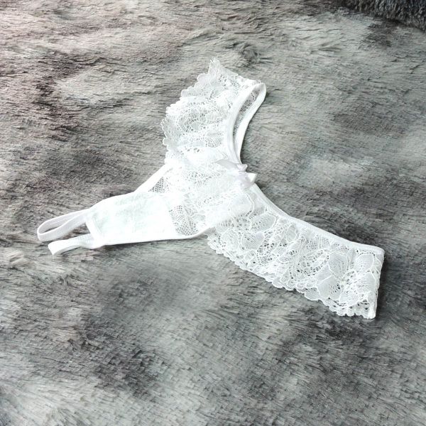 *Calcinha Com Porta Vibro (TO004).. - Branco