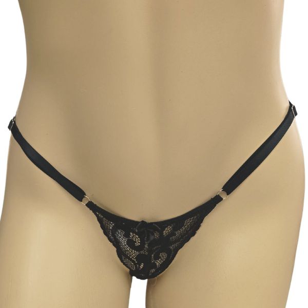 *Calcinha Play Boy (TO028) - Preto