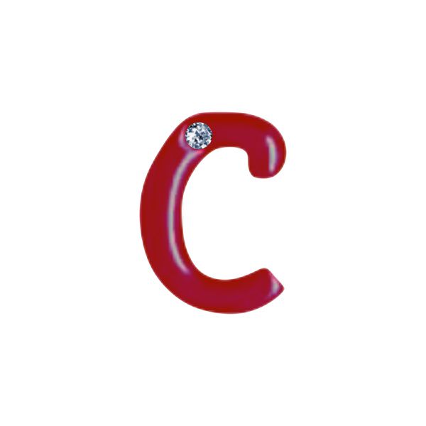 Letras Para Personalização Vermelha (HA180V). - C