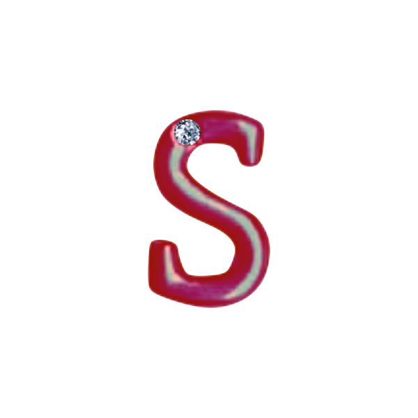 Letras Para Personalização Vermelha (HA180V). - S