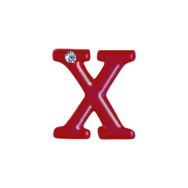 Letras Para Personalização Vermelha (HA180V). - X