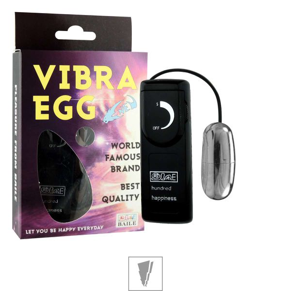 *Ovo Vibratorio Bullet Vibra Egg VP (OV003) - Cromado