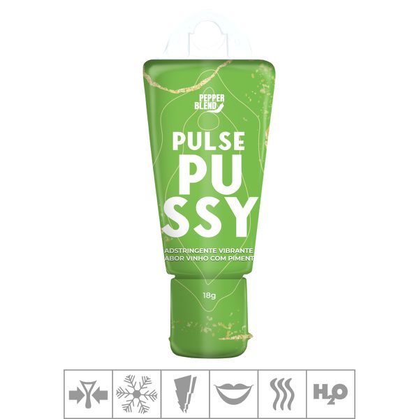 Adstringente Pulse Pussy 18g (PB445) - Vinho c/ Pimenta