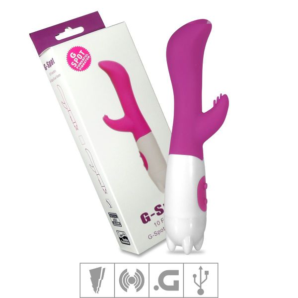 Vibrador Ponto G Recarregável G-Spot VP (PG008R-ST262) - Magenta