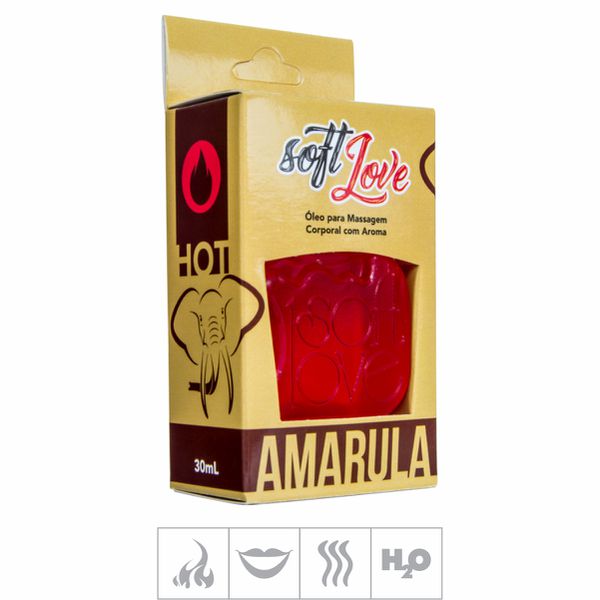 **Gel Comestível Soft Love Hot 30ml (ST116) - Amarula
