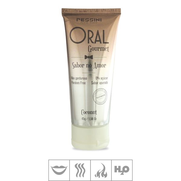 Gel Comestível Oral Gourmet Hot 45g - (ST494) - Coconut