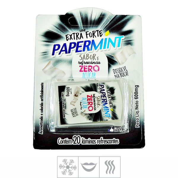 *PROMO - Lâmina Bucal Zero Açúcar Papermint Validade 04/23 (ST514) - Extra-Forte