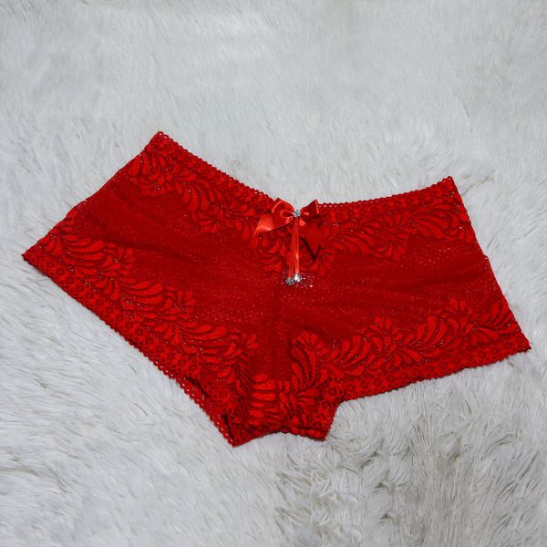 *Calcinha Calesson Tok de Seda (TRN0800) - Vermelho