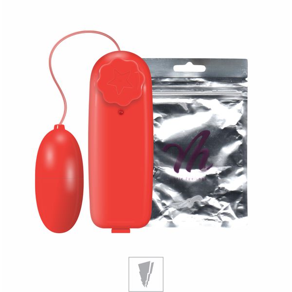 Ovo Vibratório Bullet Erotic Feelings (VM003) - Vermelho