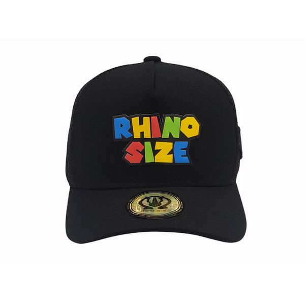 Boné Trucker Rhino Size Games Preto 