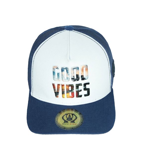 Boné Trucker Rhino Size - Good VIbes - RHS-346