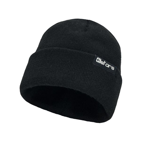 Gorro Duplo E-Stars preto patch branco EST-415