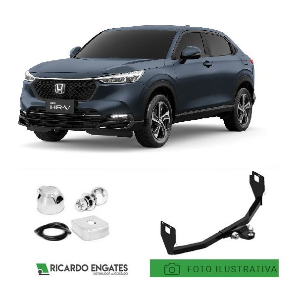 Engate Reboque HRV 2023 A 2025 TAURING TURBO REFORÇADO SUPORTE PLATAFORMA 