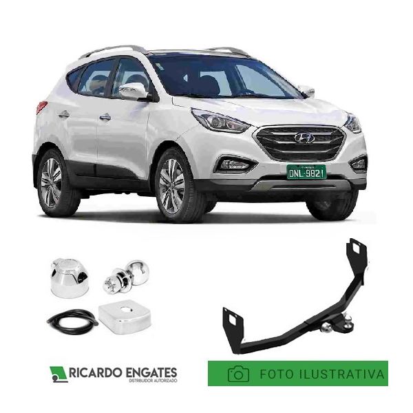 Engate Reboque IX 35 Ref 1000kg (REFORÇADO SUPORTE PLATAFORMA)