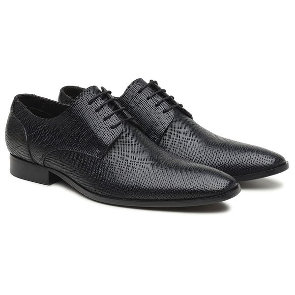 Sapato Social Derby Donatello Preto