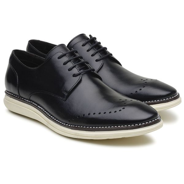 Sapato Casual Derby Copa Preto 