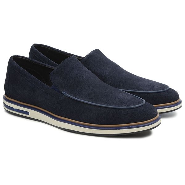 Sapato Casual Loafer Copa Marinho 