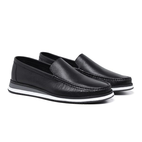 Sapato Casual Masculino Bari Bernotte Preto 