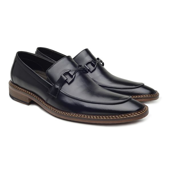 Sapato social loafer sales