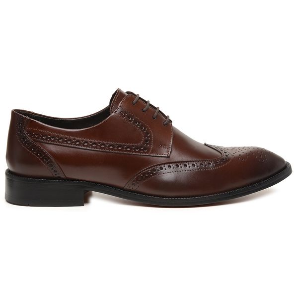 Sapato Masculino Derby Eleganza Mouro 