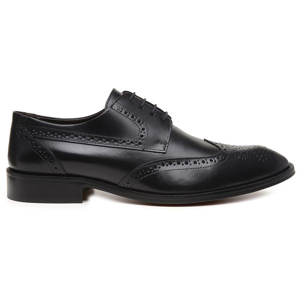 Sapato Masculino Derby Eleganza Preto 