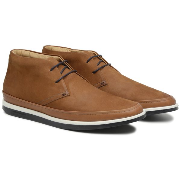 Bota Masculina Ankle Boot Nobuck Whisky