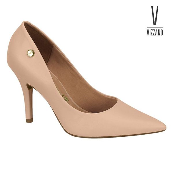 Scarpin Vizzano Colors Nude Bege