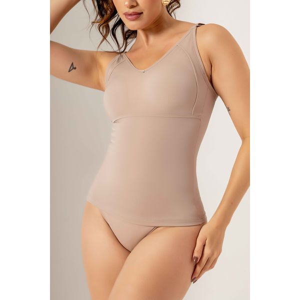 Camisete Ritati Anatômica Sem Bojo em Cetinete
