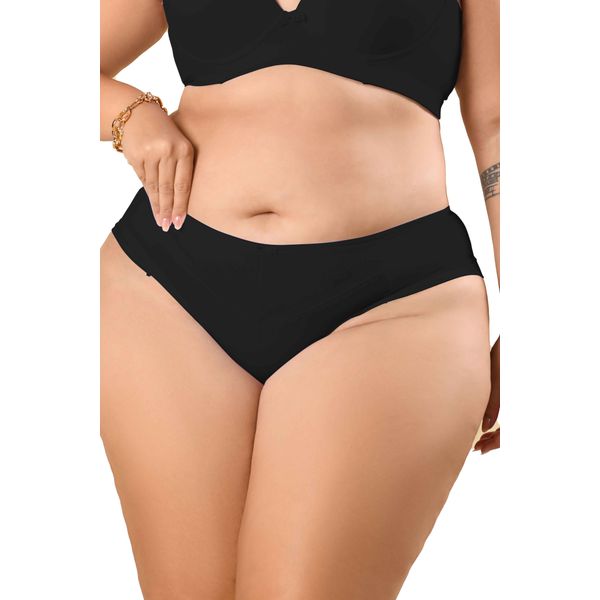 Calça Plus Micro Renda Ritati com Lateral Dupla