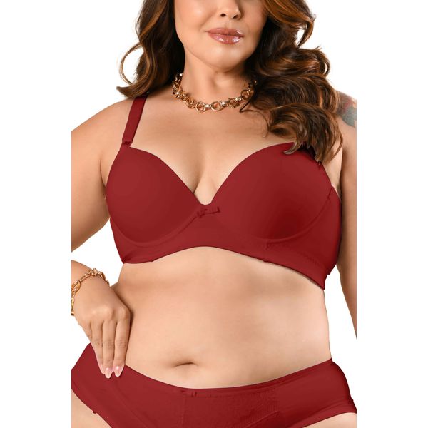 Sutiã Plus Size Básico Ritati em Microfibra