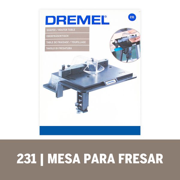 Kit Dremel Micro Retífica 4000 + Base + Guia + Estação de Trabalho ...