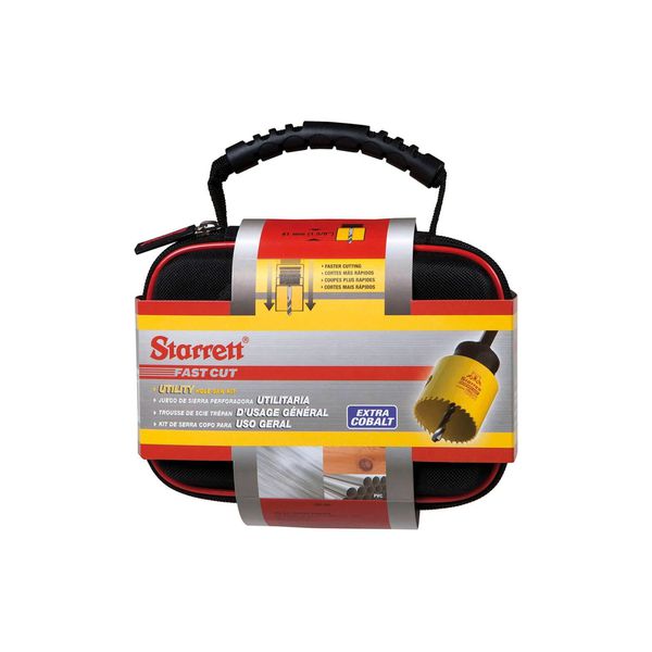 Jogo de Serra Copo Bimetal 16 a 51mm (KFC06041-S) - Starrett