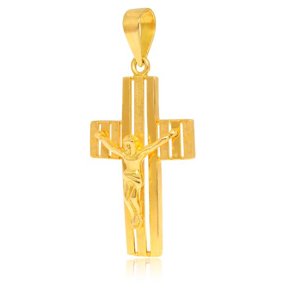 Crucifixo Em Ouro 18k