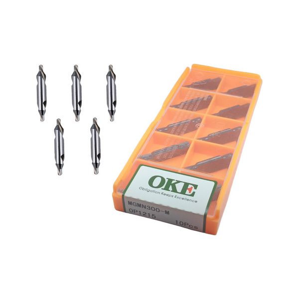  Inserto Pastilha Bedame 3mm Oke Mgmn 300 Aço E Inox 