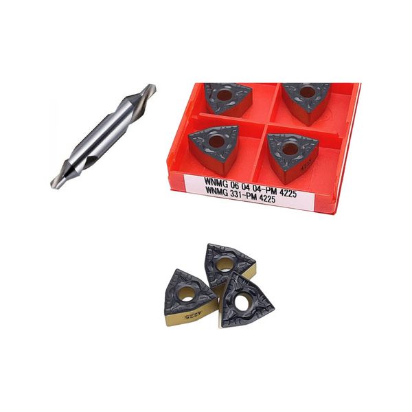 Inserto Pastilha Trigon Wnmg060404-pm 4225 Sandvik 